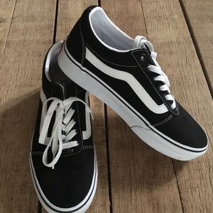 Platform Vans classic sk8 women’s 9